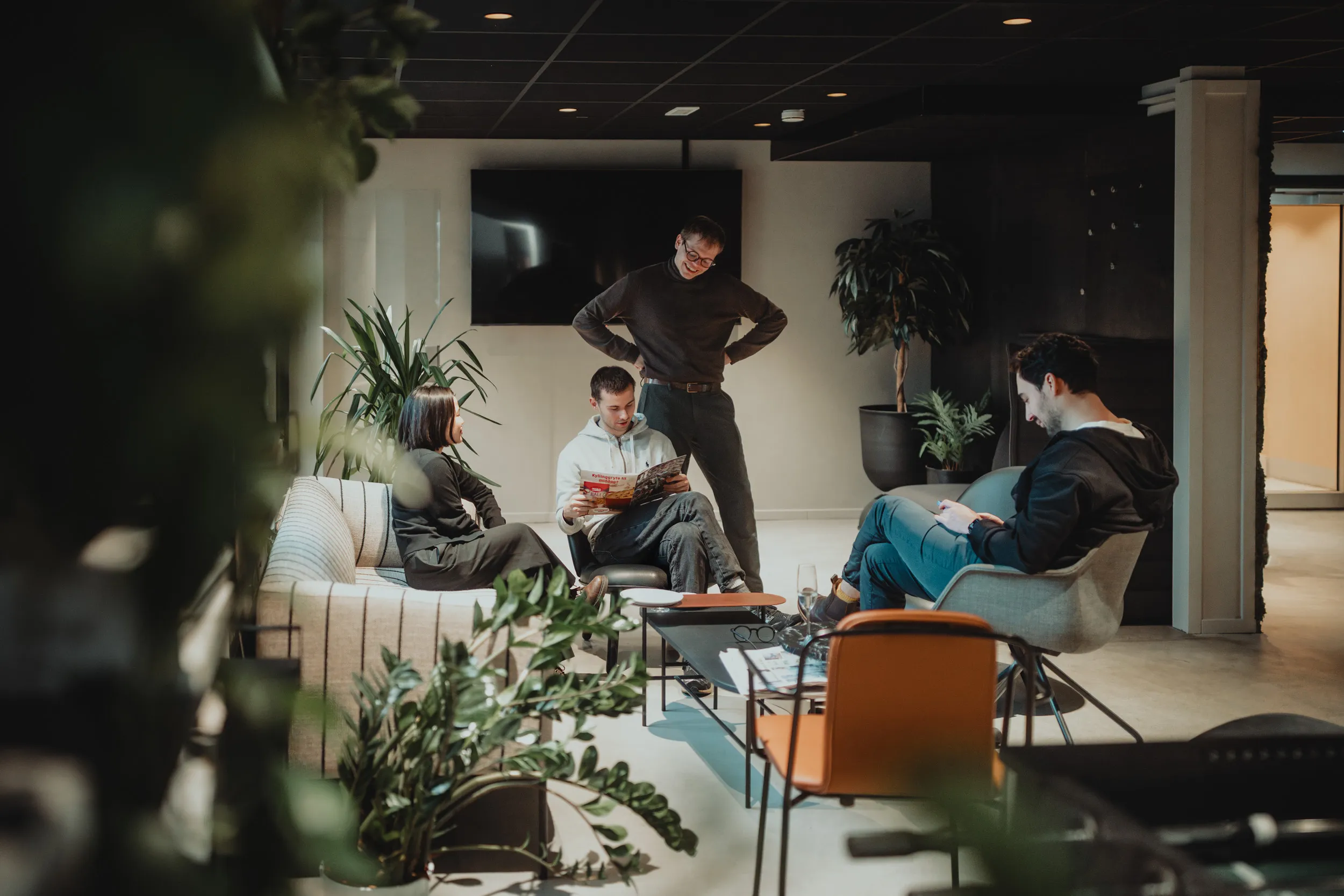 itverket ansatte i sosial sone